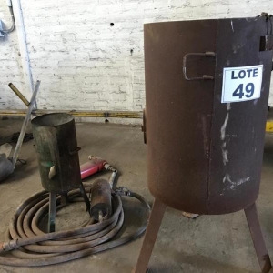 LOTE 049 - Jato de granalha.