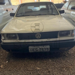 LOTE 006 - VW/Gol GL 1.8, branco, ano/modelo 1992/1993