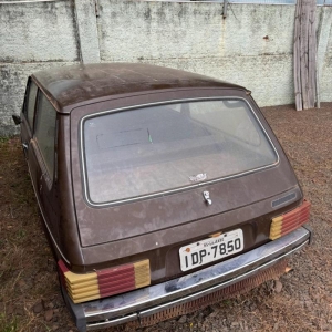 LOTE 007 - VW/Brasília, marrom, ano/modelo 1979