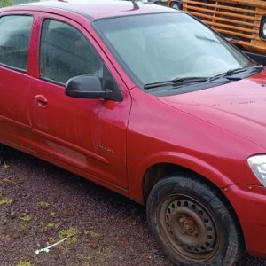 LOTE 001 - GM/Prisma MAXX, vermelho, ano/modelo 2009/2010