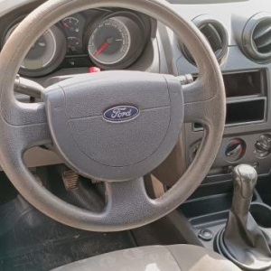 LOTE 003 - Ford/Fiesta Flex, prata, ano/modelo 2010/2011