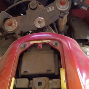 LOTE 004 - AVA/Kawasaki ZX 1200, placa JDB 1200, vermelha, ano/modelo 2001/2002
