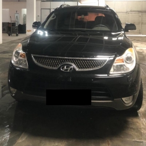LOTE 01 - Automóvel Hyundai Vera Cruz 3.8 V6, gasolina, ano 2010, cor preta, placas FER3406