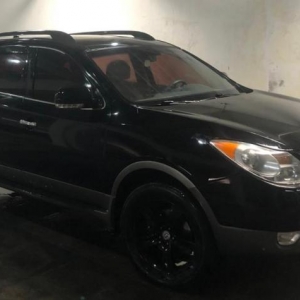 LOTE 01 - Automóvel Hyundai Vera Cruz 3.8 V6, gasolina, ano 2010, cor preta, placas FER3406