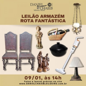 LOTE 0 - LEILÃO ARMAZÉM ROTA FANTÁSTICA