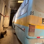 LOTE 016 - Ônibus VW / 16.180 CO, ano/modelo 1996/1996, placa IEP7758. Avaliado em R$ 2.600,00.