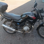 LOTE 007 - Yamaha/YBR 125 K, placa IMO 4389, preta, ano/modelo 2005