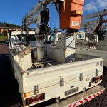 LOTE 010 - Iveco/Daily 45S17CS, placa IVV 7353, ano/modelo 2014, com carroceria e guindaste