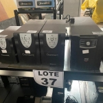 LOTE 037 - Três Nobreak e cinco estabilizadores