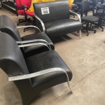 LOTE 058 - Conjunto sofá recepção