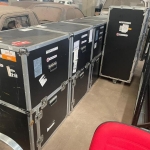 LOTE 063 - 08 Case preto p/ transporte