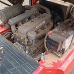 LOTE 003 - Empilhadeira marca HANGCHA, diesel, modelo CPCD25-AG2, torre de três metros duplex, garfos de 1.070mm, pneumática, série G5BAN2998