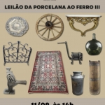 LOTE 0 - LEILÃO DA PORCELANA AO FERRO III