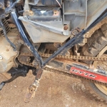 LOTE 009 - YAMAHA, cor preta, sem sinal identificador, placa AAA0000.