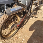 LOTE 009 - YAMAHA, cor preta, sem sinal identificador, placa AAA0000.