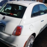 LOTE 001 - I/Fiat 500 Cult Dual, placa IVQ 4B51, branco, ano/modelo 2013/2014