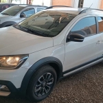 LOTE 003 - VW/Saveiro CD Cross MA, placa JAG 7J04, branca, ano/modelo 2020/2021