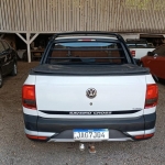 LOTE 003 - VW/Saveiro CD Cross MA, placa JAG 7J04, branca, ano/modelo 2020/2021