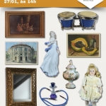 LOTE 01 - LEILÃO DE ARTE, ANTIGUIDADES E MOBILIÁRIO