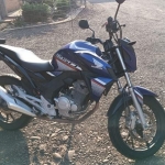 LOTE 004 - Honda/CB 250F Twister CBS, placa JBI 6I11, azul, ano/modelo 2022