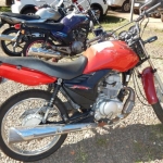 LOTE 009 - HONDA/CG 125 FAN ES, Placa: ISE1135, ano/modelo: 2011/2011 Cor: VERMELHA / Chassi: 9C2JC4120BR723990.