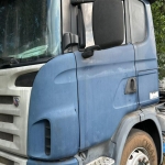 LOTE 011 - SCANIA/G 380 A4X2, Placa: ATP2315, Ano/modelo: 2009/2009, Cor: AZUL, Chassi: 9BSG4X20093646560, Motor: 8128299, Renavam: 00134140966.