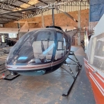 LOTE 003 - HELICÓPTERO ENSTROM modelo: 280FX, Série: 2066, Ano: 1991, Matrícula: PTHXM, Tipo ICAO: EN28, Número de Série: 2066.