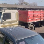 LOTE 010 - SCANIA T112 HS 4X2, Placa: IHV7H79, ano/modelo: 1987/1987 Cor: BRANCA, Chassi: 9BSTH4X2ZH3228389, Motor: RS0087330.