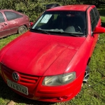 LOTE 002 -  VW/GOL 1.0 GIV, Placa: IVA6742, Ano/modelo: 2013/2014 Cor: VERMELHA, Chassi: 9BWAA05W9EP046624, Motor: CCP450093, Renavam: 00594913756 