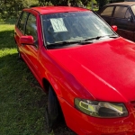 LOTE 002 -  VW/GOL 1.0 GIV, Placa: IVA6742, Ano/modelo: 2013/2014 Cor: VERMELHA, Chassi: 9BWAA05W9EP046624, Motor: CCP450093, Renavam: 00594913756 