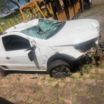 LOTE 005 - Caminhonete VW/SAVEIRO CS RB MF 1.6 8V, ano/modelo 2024/2025