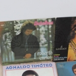 LOTE 038 - 56 Discos de Vinil - Tamanhos Diversos