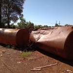 LOTE 08 - Aproximadamente 10.000 Kgs de sucata de ferro.