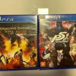 LOTE 029 - 108 Jogos de PS4 e 6 jogos de Nintendo Switch