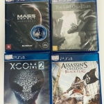 LOTE 029 - 108 Jogos de PS4 e 6 jogos de Nintendo Switch