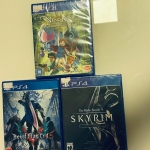 LOTE 029 - 108 Jogos de PS4 e 6 jogos de Nintendo Switch