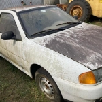 LOTE 005 - Veículo VW Gol Special, ano 1999, 03 portas, branco, placa AIL2516. Avaliado em R$ 1.735,40.