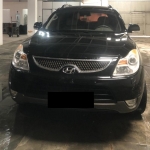 LOTE 01 - Automóvel Hyundai Vera Cruz 3.8 V6, gasolina, ano 2010, cor preta, placas FER3406