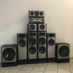 LOTE 04 - Home Theater SONY Muteki M77 com 6 caixas