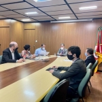 Fecomércio-RS e Sindilei-RS se reúnem com secretário estadual de Desenvolvimento Econômico e Turismo